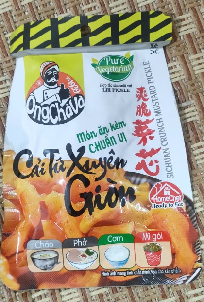 Cải Tứ Xuyên Giòn Ông Chà Và 40g